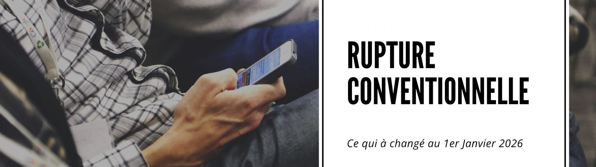Infographie rupture conventionnelle 2026 contribution patronale 40%